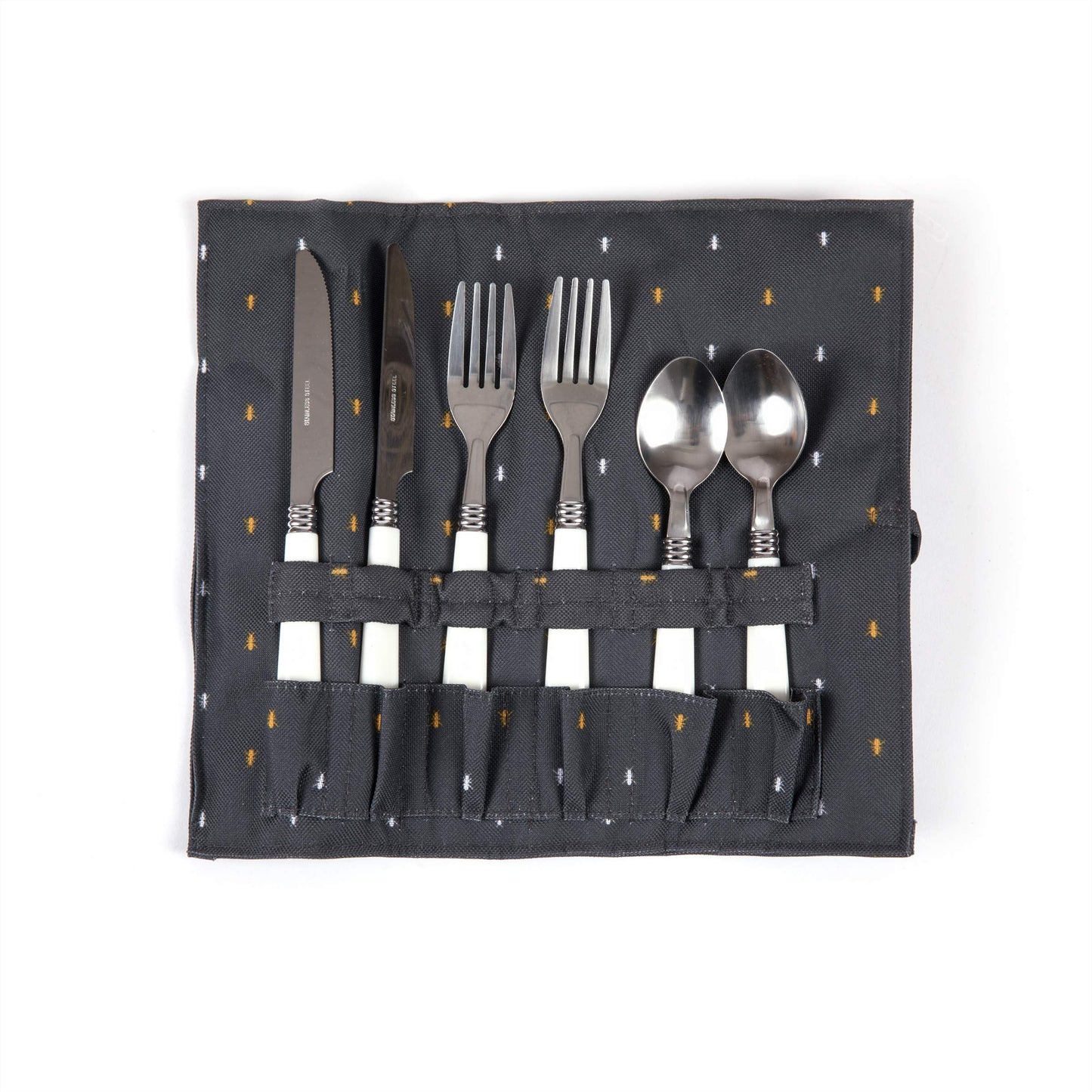 PICNIC TIME Piccadilly Picnic Basket, Romantic Picnic Basket for 2 with Picnic Set - Includes Utensil Set, Glasses, Plates, and Wine Opener, (Anthology Collection - Gray with Gold Accents)