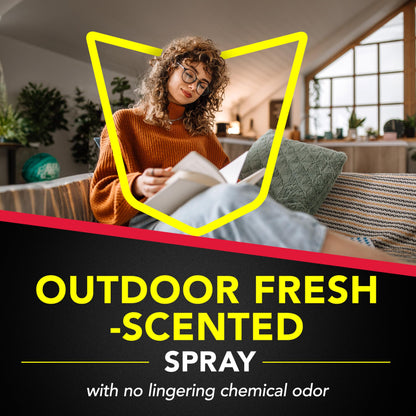 Raid Ant & Roach Killer Spray For Listed Bugs, Keeps Killing for Weeks, Fresh Scent, 17.5 oz