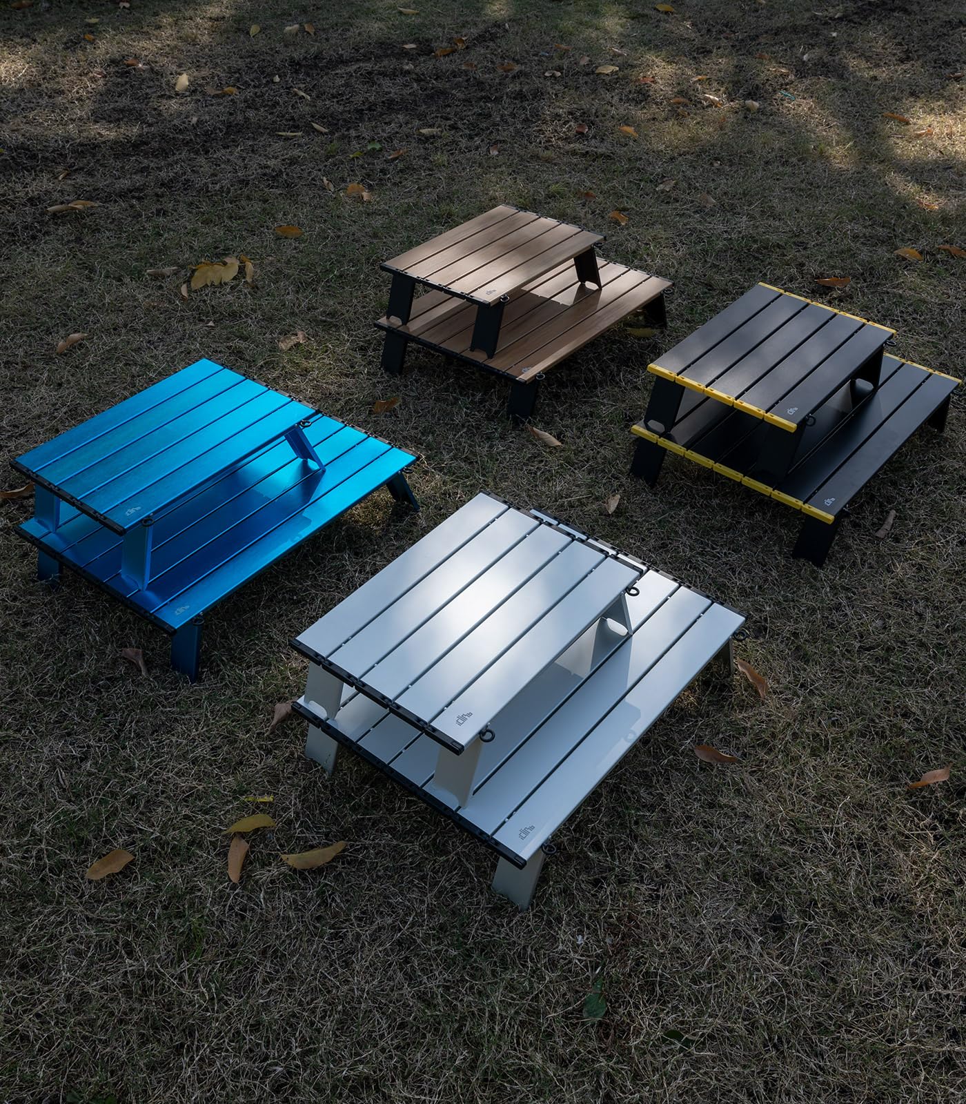 iClimb Ultralight Compact Mini Beach Picnic Folding Table with Carry Bag