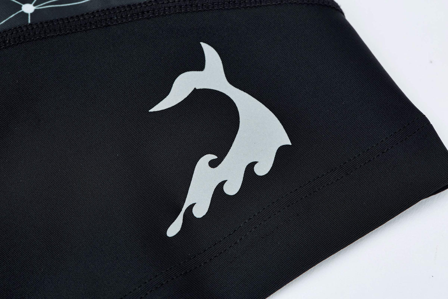 Men's Rash Guard Swim Shorts Compression Swimming Jammer Cool Dry Active Swimsuit Workout Shorts Sports Tights(Shark,XL)