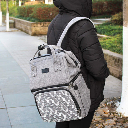 AmHoo Insulated Lunch Box Cooler Backpack Waterproof Leak-proof Lunch Bag Tote For Men Women Hiking Beach Picnic Trip with Strongest YKK Zipper Black