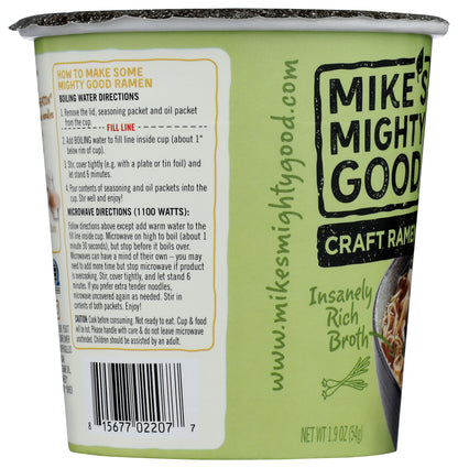 Mike's Mighty Good Ramen Soup, Vegetable, 1.9 Oz