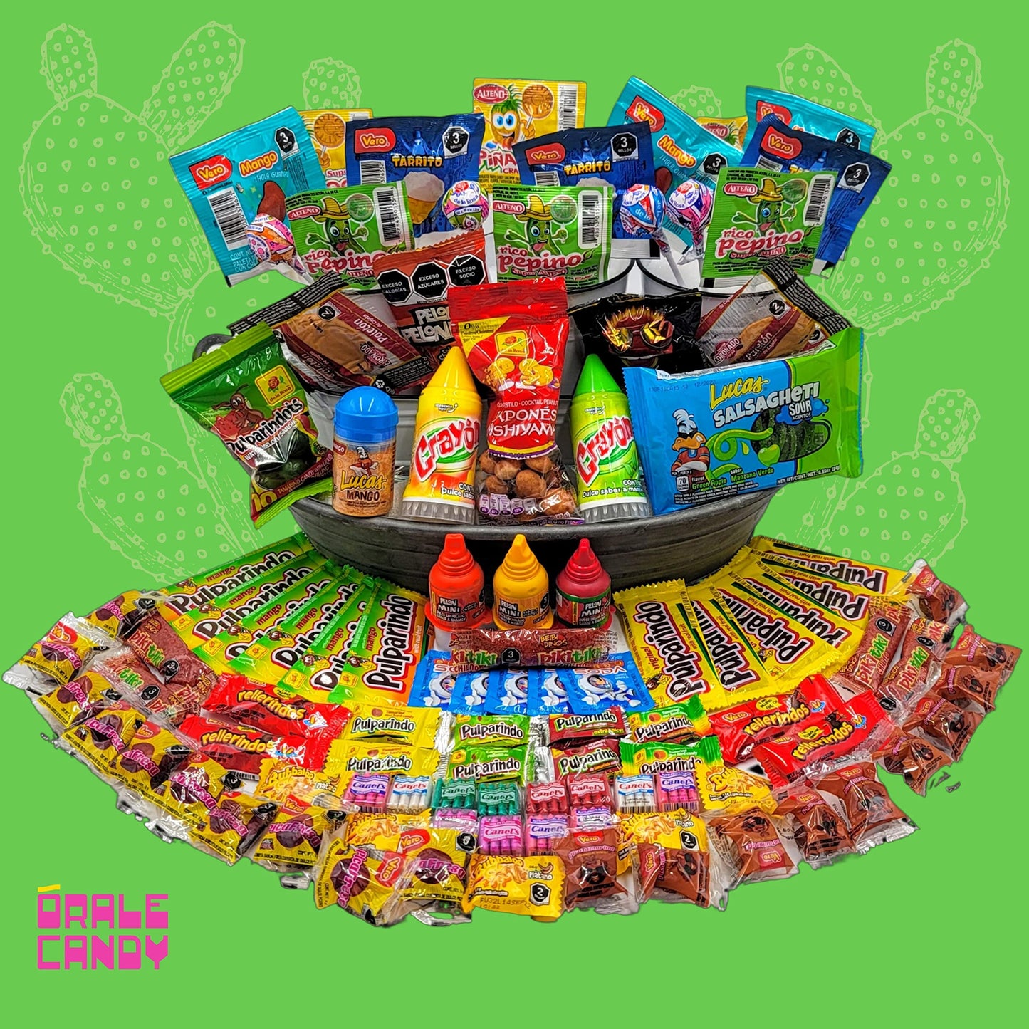 Mexican Candy Mix Assortment, Dulces mexicanos, Includes Vero mango, Salsaghetti, Peloneta, Pelon pelo rico, bulk candies, pulparindo, candy box variety pack