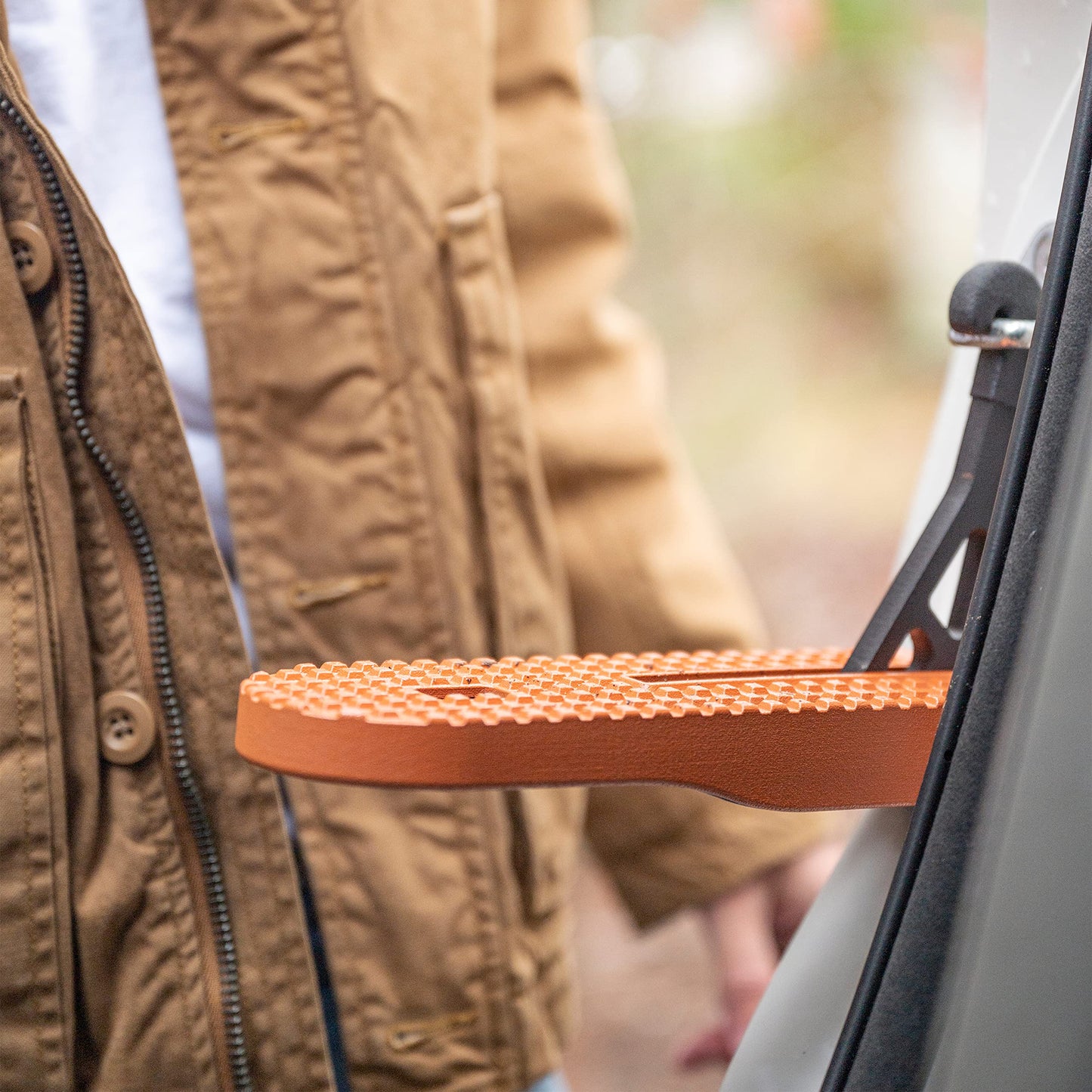 Rightline Gear Moki Ascent Folding Vehicle Door Step for Car Roof Access As Seen On Shark Tank, 8.75 by 3 by 5.25 Inch