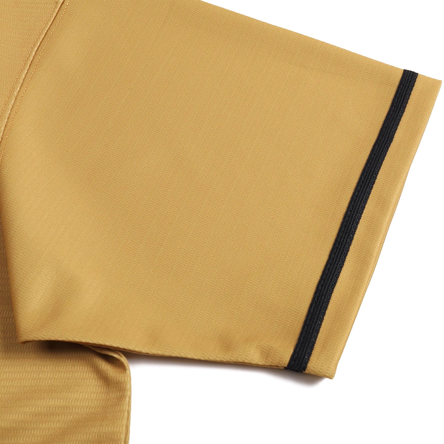 Pullonsy Men's Baseball Jersey for Women Father Mother Sports Uniform Workout Gym Fitness Outfits Fashion Custom Tops,Black Stripe Old Gold Jersey,Size 3XL