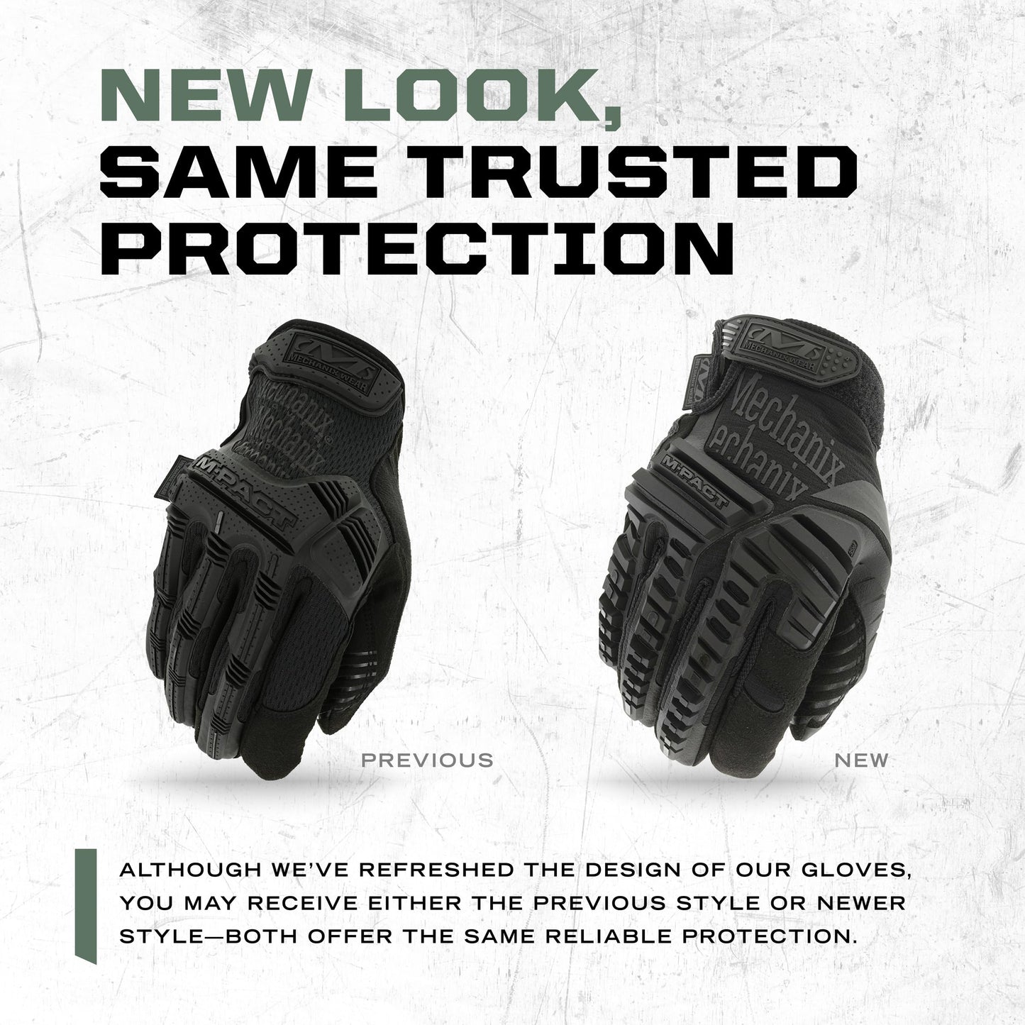 Mechanix Wear: M-Pact Covert Tactical Gloves with Secure Fit, Touchscreen Capable Safety Gloves for Men, Work Gloves with Impact Protection and Vibration Absorption (Black, Large)
