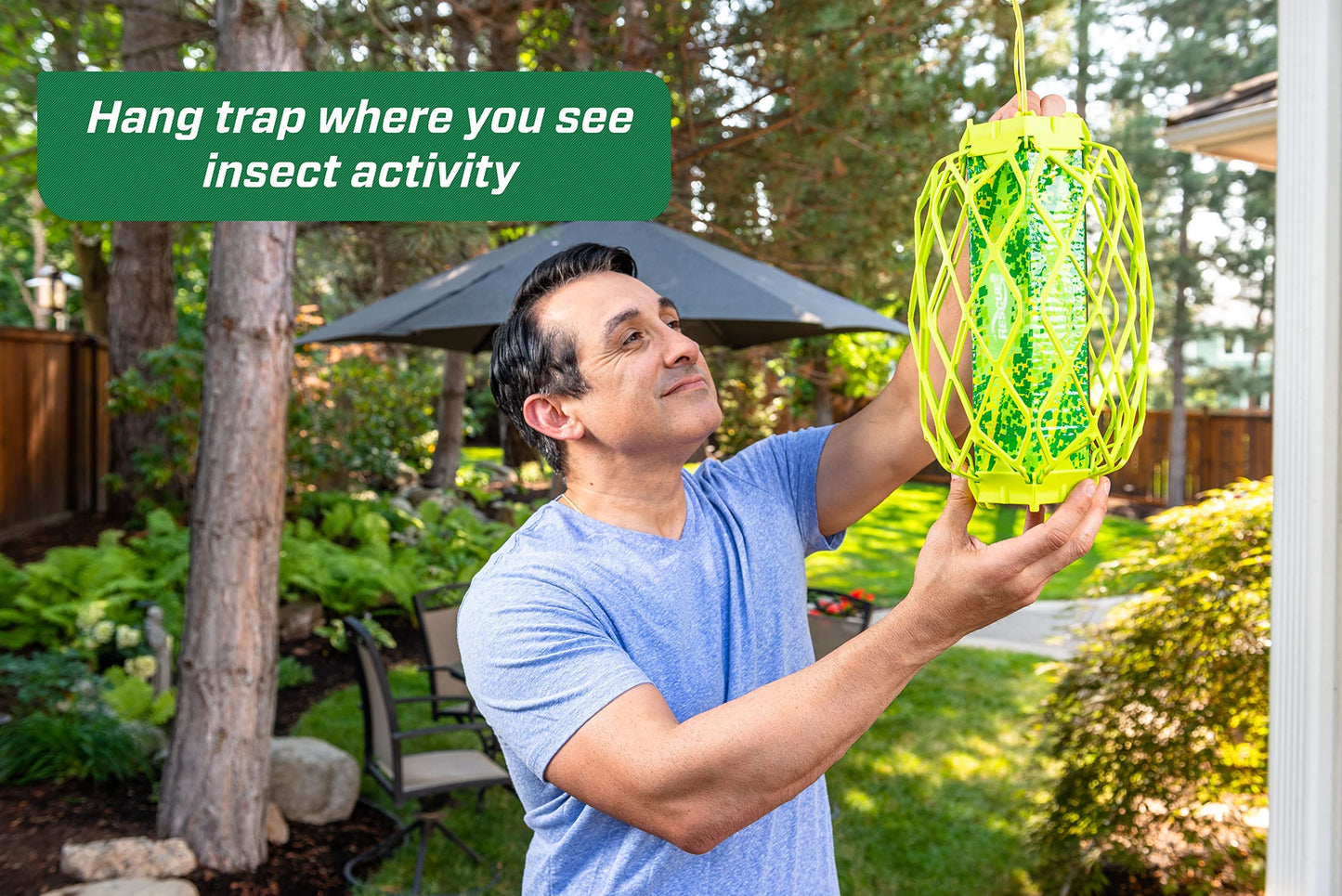 RESCUE! VisiLure® TrapStik for Wasps, Mud Daubers, Carpenter Bees – 3 Pack