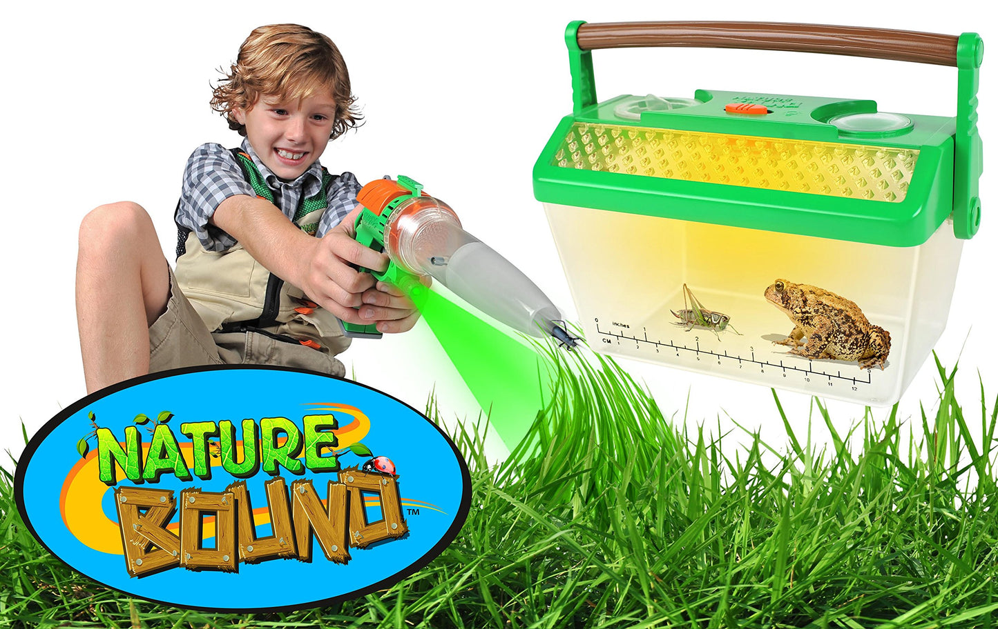 Nature Bound Bug Catcher Critter Barn Habitat | Bug Catcher Kit for Kids | Outdoor Nature Exploration Toys | Indoor/Outdoor Insect Collecting with Light Kit | STEM Toy for Boys & Girls Ages 3+