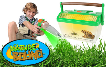 Nature Bound Bug Catcher Critter Barn Habitat | Bug Catcher Kit for Kids | Outdoor Nature Exploration Toys | Indoor/Outdoor Insect Collecting with Light Kit | STEM Toy for Boys & Girls Ages 3+