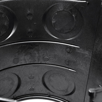 NDS FWAS24 50 Gal. Flo Stormwater Dry Well System Kit with 3 Side Panels & 1 Cover, Ideal for Rainwater Collection, Black