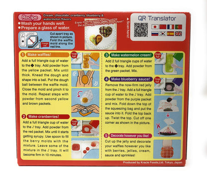 Popin’ Cookin Diy Candy Kit (8 Pack Varieties) - Tanoshii Bento, Ramen and Waffle, Cakes, Sushi and Donuts, Hamburger, and Kawaii Gummy Land in Fusion Select Gift Box