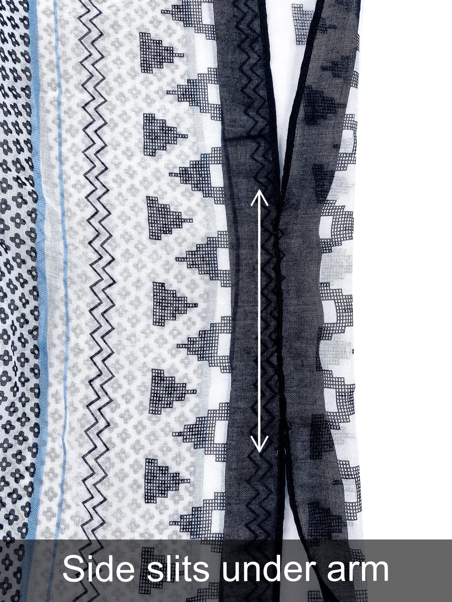 Moss Rose Women's Beach Cover up Swimsuit Kimono with Bohemian Floral Print, Loose Casual Resort Wear