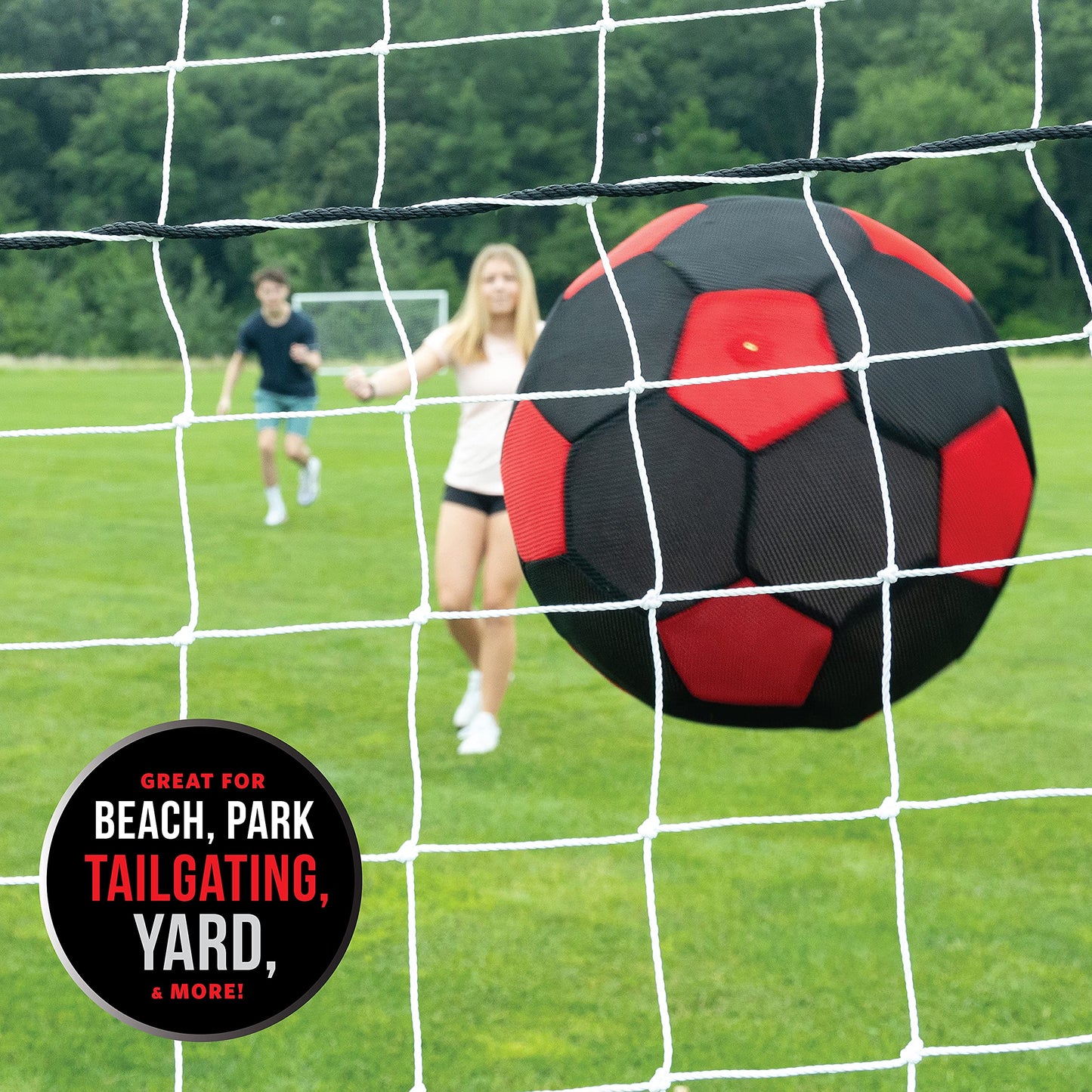 Wicked Big Sports Soccer Ball-Supersized Soccer Ball Outdoor Sport Tailgate Backyard Beach Game Fun for All