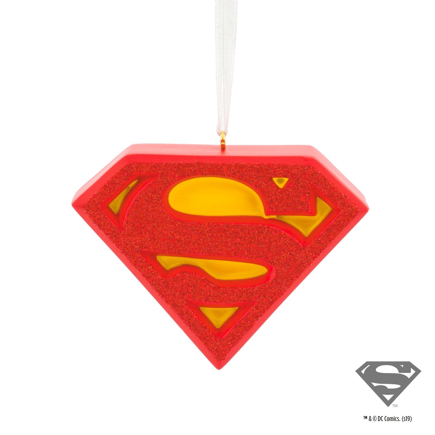 Hallmark DC Superman Shield Christmas Ornament