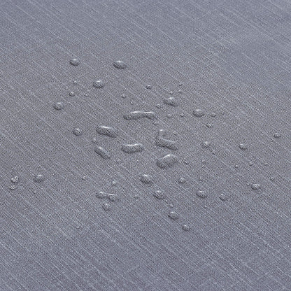 NLMUVW Square Vinyl Tablecloth 100% Waterproof Oil Proof Spill Proof PVC Table Cloth Wipe Clean Table Cover for Kitchen Dining Picnic, Dark Grey, 52 x 52 inch