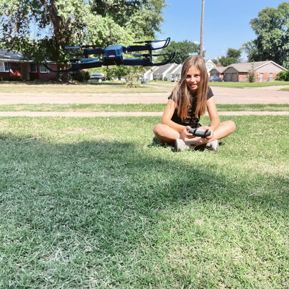 Skyhawk Drone with Camera | Quadcopter Drones for Kids, drone for adults, beginner drone and pros | HD pictures and videos, foldable, silent, 30 MPH Falcon Drones with Camera for Adults 4k