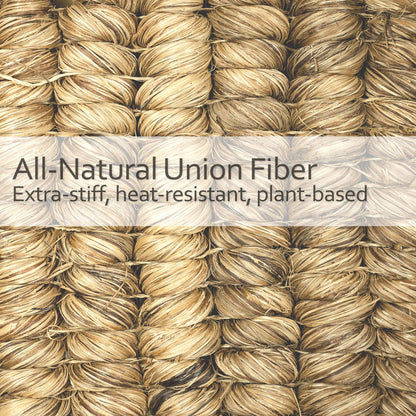 Redecker Union Fiber Toilet Brush with Untreated Beechwood Handle, Made in Germany