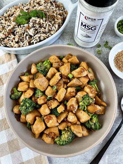 Plant Based MSG Seasoning Monosodium Glutamate XL 12 Ounce Bottle Gluten Free Restaurant Grade Flavor Enhancer by SPQR Seasonings